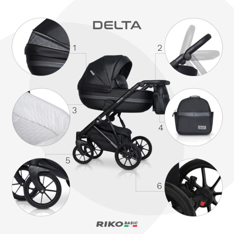 Delta Ecco 2w1 RICO BASIC kolor Black