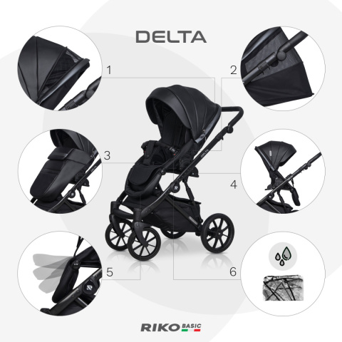 Delta Ecco 2w1 RICO BASIC kolor Black