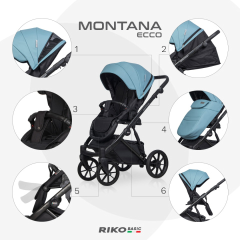 Montana Ecco 2w1 RICO BASIC kolor Sky