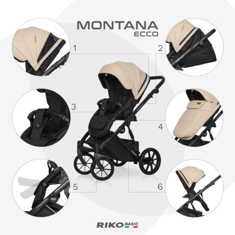 Montana Ecco 2w1 RICO BASIC kolor Almond