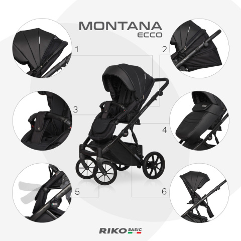 Montana Ecco 2w1 RICO BASIC kolor Carbon