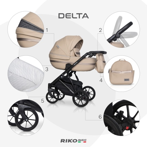 Delta Ecco 3w1 RICO BASIC kolor Camel