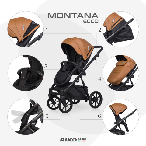 Montana Ecco 2w1 RICO BASIC kolor Camel