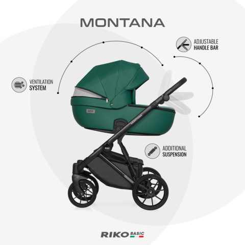 Montana Ecco 2w1 RIKO BASIC Cinnamon – Nowoczesny Design i Wytrzymałość