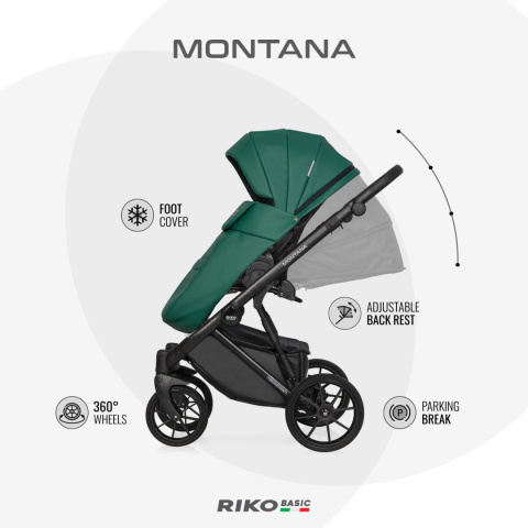 Montana Ecco 2w1 RIKO BASIC Cinnamon – Nowoczesny Design i Wytrzymałość