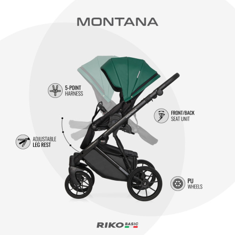 Montana Ecco 2w1 RIKO BASIC Cinnamon – Nowoczesny Design i Wytrzymałość