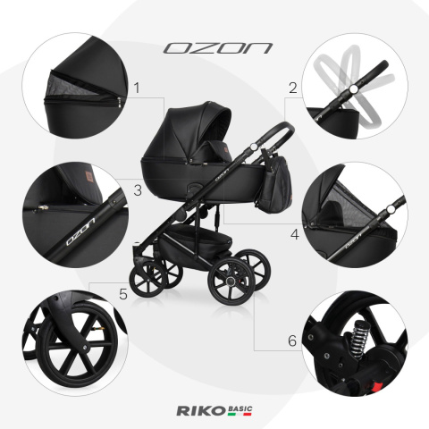 Ozon 2w1 RICO BASIC kolor Carbon