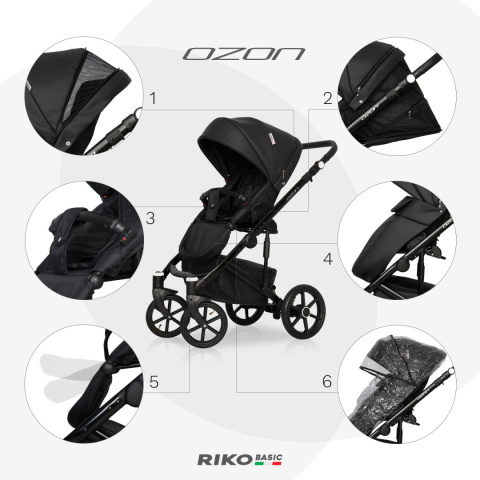 Ozon 2w1 RICO BASIC kolor Carbon