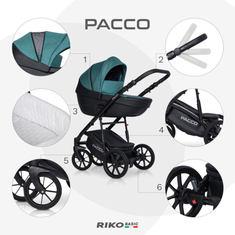 Pacco 2w1 RICO BASIC kolor Lagoon