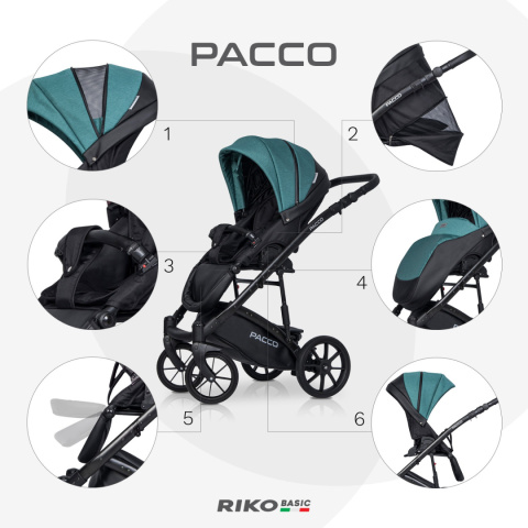 Pacco 2w1 RICO BASIC kolor Lagoon