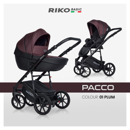 Pacco 2w1 RICO BASIC kolor Plum