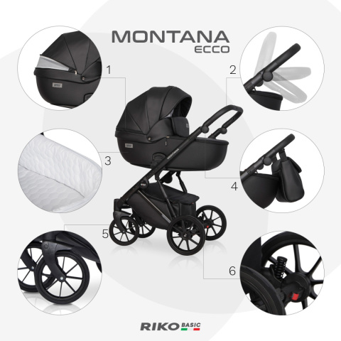 Montana Ecco 3w1 RICO BASIC kolor Carbon