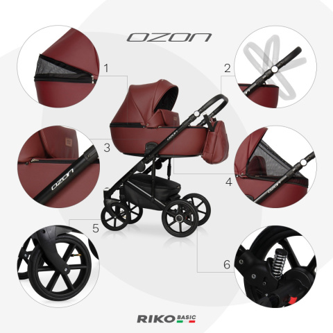 Ozon 3w1 RICO BASIC kolor Cognac