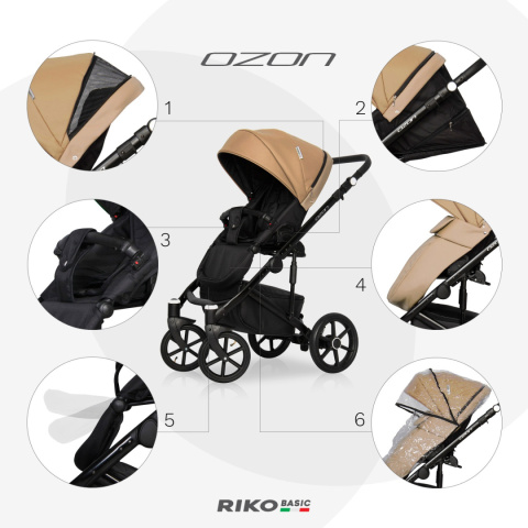 Ozon 3w1 RICO BASIC kolor Almond