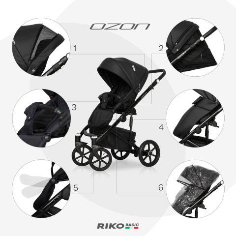 Ozon 3w1 RICO BASIC kolor Carbon