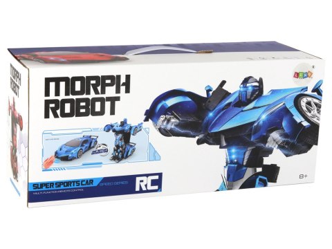 Samochód- Robot Transformacja R/C 1:10 Niebieski Sterowanie Gestami