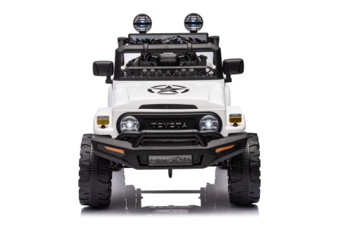 Auto Na Akumulator Toyota FJ Biała 4x4