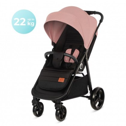 Wózek Spacerowy Kinderkraft Grande Plus Pink | Lekkość i Styl w Miejskiej Przestrzeni