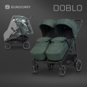 Doblo Euro Cart kolor Jungle wózek spacerowy bliźniaczy