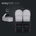 ECHO EasyGo kolor Cloud Gray wózek bliźniaczy - spacerowy