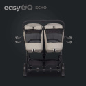 ECHO EasyGo kolor Beige wózek bliźniaczy - spacerowy