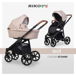 Idol Riko kolor Sand wózek 3w1