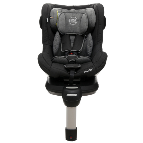 Solario Melange Grey 0-18kg ISOFIX Coto Baby fotelik obrotowy