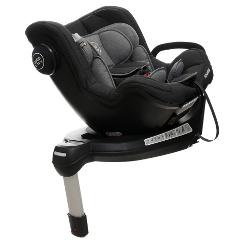 Solario Melange Grey 0-18kg ISOFIX Coto Baby fotelik obrotowy