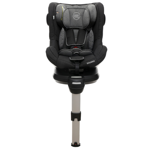 Solario Melange Grey 0-18kg ISOFIX Coto Baby fotelik obrotowy