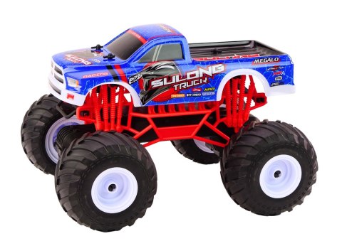 Auto Terenowe Zdalnie Sterowane 2.4G RC 1:12 Truck Niebieski