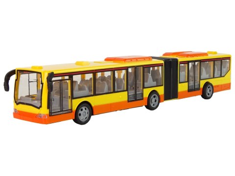 Autobus Zdalnie Sterowany Pomarańczowy Świeci 44 cm