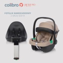 Colibro PETIT PRO I-size Camel – Fotelik Samochodowy dla Niemowląt 40-87 cm z Obrotową Bazą ISOFIX