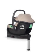 Colibro PETIT PRO I-size Camel – Fotelik Samochodowy dla Niemowląt 40-87 cm z Obrotową Bazą ISOFIX