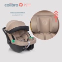 Colibro PETIT I-size Camel – Fotelik Samochodowy dla Niemowląt 40-87 cm ISOFIX z Normą i-Size