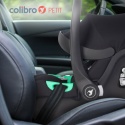 Colibro PETIT I-size Onyx – Fotelik Samochodowy dla Niemowląt 40-87 cm ISOFIX i Normą i-Size