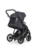 Wózek Spacerowy Riko Vera Coal | Komfort i Funkcjonalność na Co Dzień