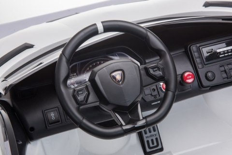 Auto na akumulator Lamborghini Aventador SX2028 Biały