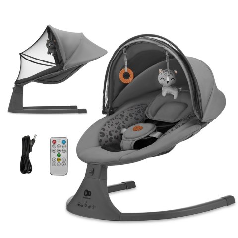 KINDERKRAFT Bujaczek LUMI 2 dark grey