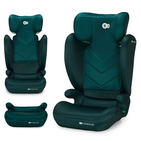 I-SPARK i-size 100-150cm green KINDERKRAFT Fotelik samochodowy