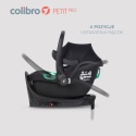 Colibro PETIT PRO I-size Onyx – Fotelik Samochodowy dla Niemowląt 40-87 cm z Obrotową Bazą ISOFIX