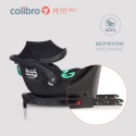 Colibro PETIT PRO I-size Onyx – Fotelik Samochodowy dla Niemowląt 40-87 cm z Obrotową Bazą ISOFIX