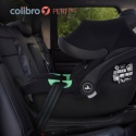 Colibro PETIT PRO I-size Onyx – Fotelik Samochodowy dla Niemowląt 40-87 cm z Obrotową Bazą ISOFIX