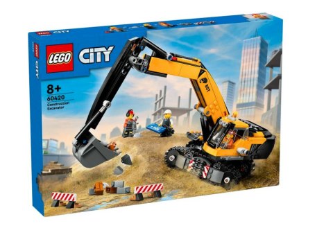 Klocki LEGO CITY Żółta Koparka 633 el. 60420