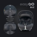 EASYGO BUZ Granito Fotelik Samochodowy i-Size 40-87 cm z ISOFIX – Komfort i Bezpieczeństwo
