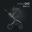 EASYGO BUZ PRO Granito – Fotelik Samochodowy i-Size 40-87 cm z Obrotową Bazą ISOFIX