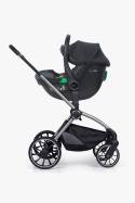 EASYGO BUZ PRO Granito – Fotelik Samochodowy i-Size 40-87 cm z Obrotową Bazą ISOFIX
