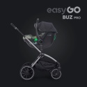 EASYGO BUZ PRO Greener – Fotelik Samochodowy i-Size 40-87 cm z Obrotową Bazą ISOFIX i Komfortową Wkładką