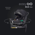EASYGO BUZ PRO Ink – Fotelik Samochodowy i-Size 40-87 cm z Obrotową Bazą ISOFIX – Komfort i Bezpieczeństwo