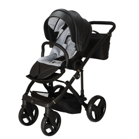 Junama Classik 2w1 Black 03 wózek wielofunkcyjny