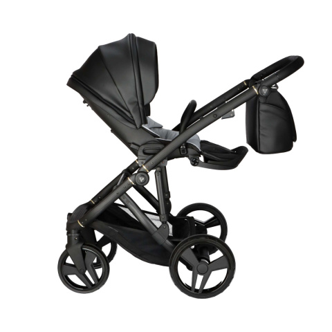 Junama Classik 2w1 Black 03 wózek wielofunkcyjny